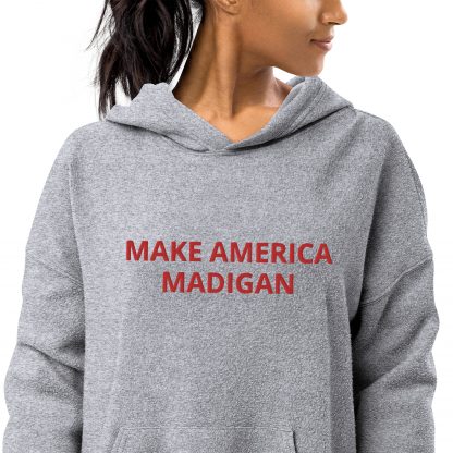 Make America Madigan sueded fleece hoodie - Image 11