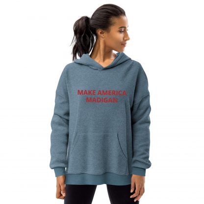 Make America Madigan sueded fleece hoodie - Image 4