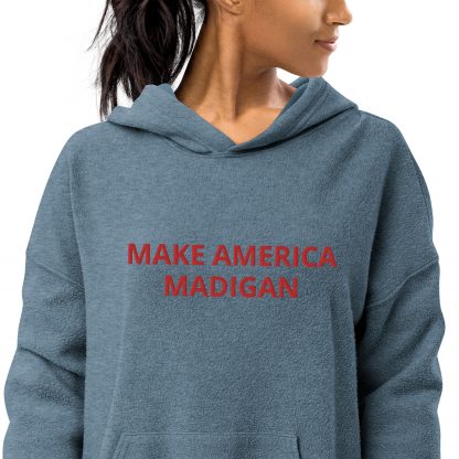 Make America Madigan sueded fleece hoodie - Image 5